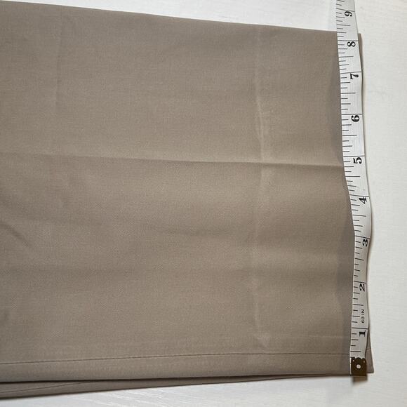 Hiltl Dayne Smart Pant Men 38x28 Khaki Pleat Stretch Ultimate Trouser Selvedge - Picture 8 of 8